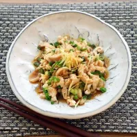 鶏皮ぽん酢のさっぱり小鉢|ヤマサ醤油公式アカウントさん