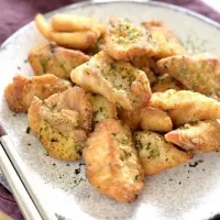 魚の米粉唐揚げ ～にんにくだししょうゆ味～|ヤマサ醤油公式アカウントさん