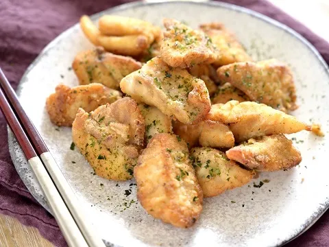 魚の米粉唐揚げ ～にんにくだししょうゆ味～|ヤマサ醤油公式アカウントさん