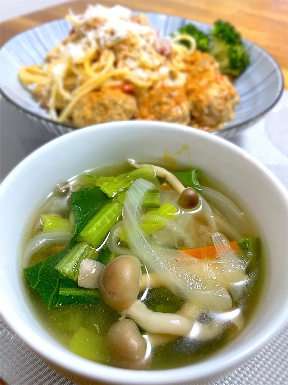 Snapdishの料理写真:あるもの野菜スープ|morimi32さん