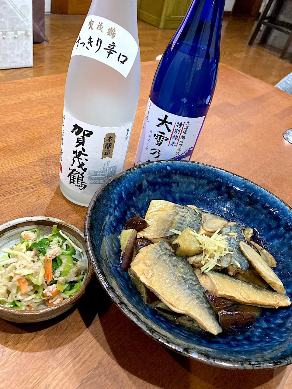 Snapdishの料理写真:今夜も 頂き物の日本酒で 🍶|sakuramochiさん