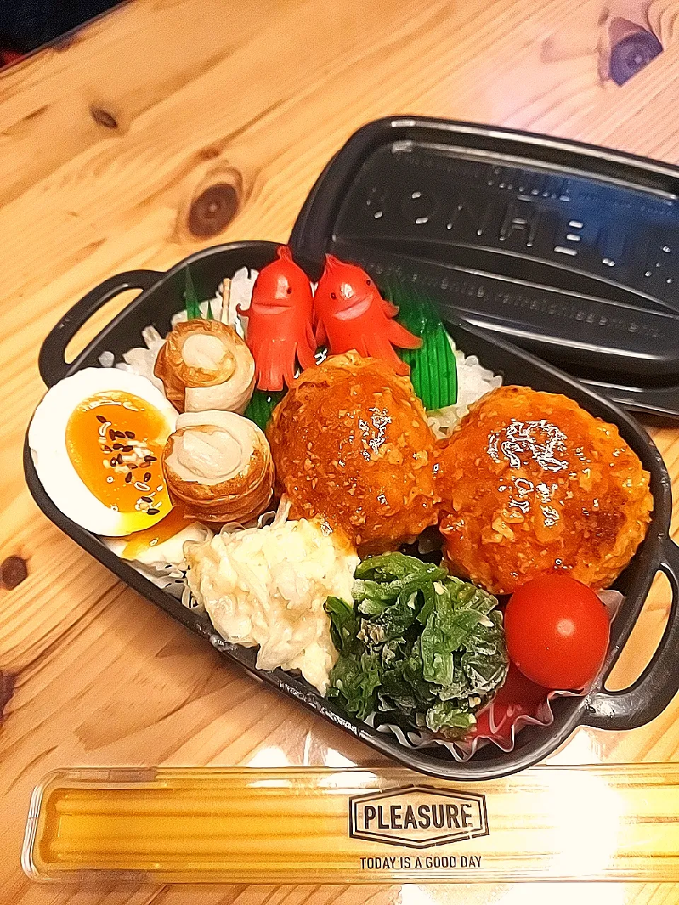 Snapdishの料理写真:2023.2.28 娘弁当🍱|あずきラテさん