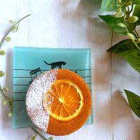 オレンジ🍊米粉ケーキ🍊