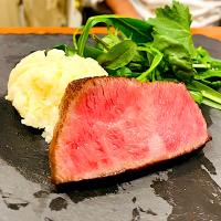 俺のポップアップレストラン　佐賀県産黒毛和牛　ミスジステーキ　厚さ4.5cm 低温調理