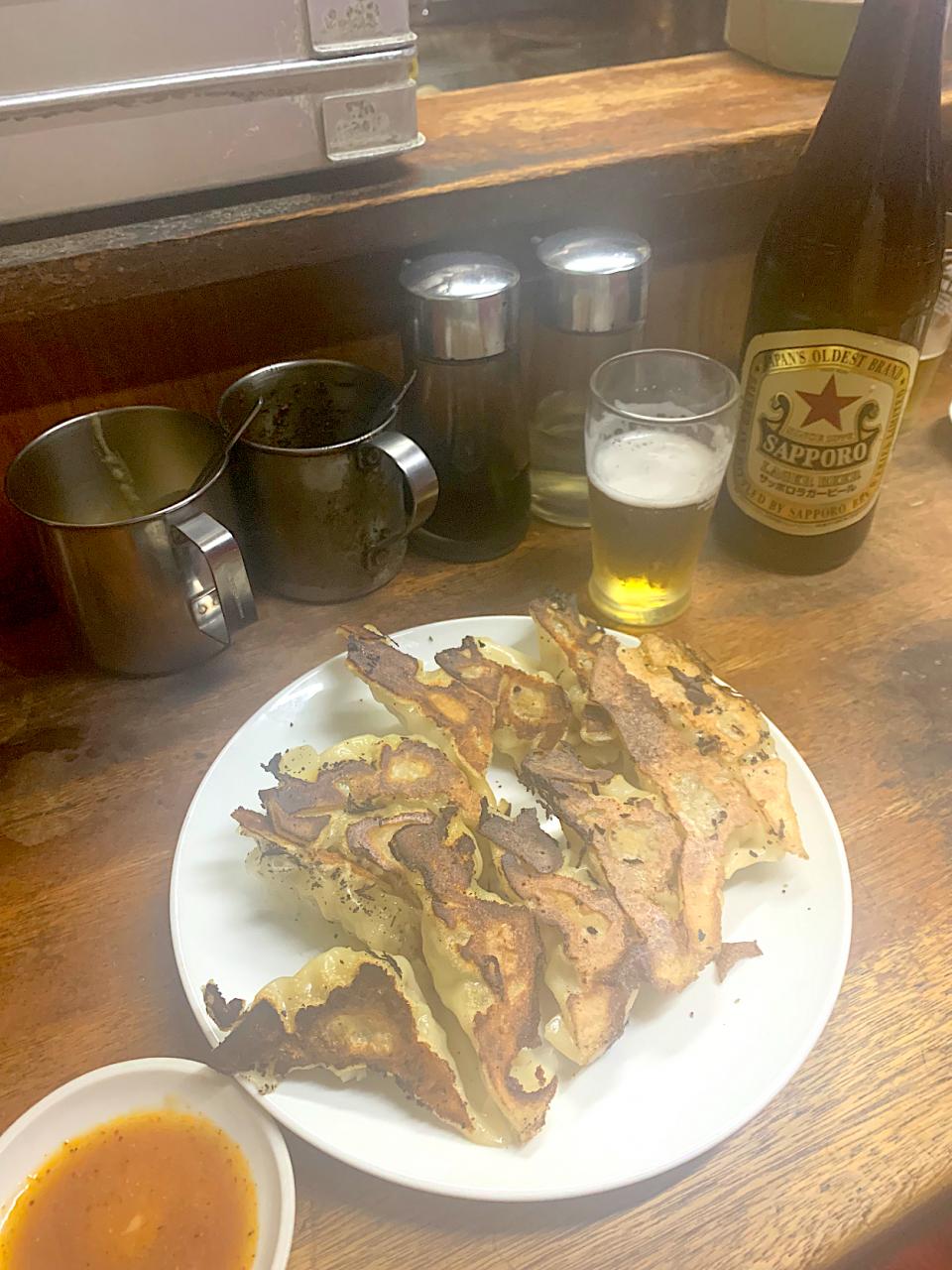 きたなシュラン　@高円寺赤天　の　焼き餃子