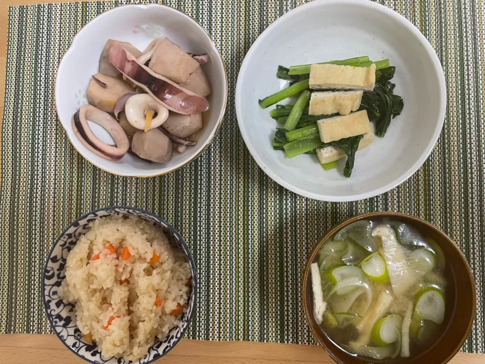 里芋とイカの煮物|まーさん