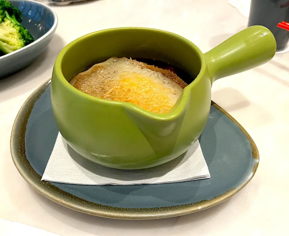 French baked onion soup|skyblueさん