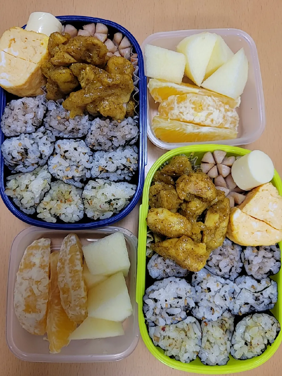 Snapdishの料理写真:3月1日双子弁当38|milk15さん