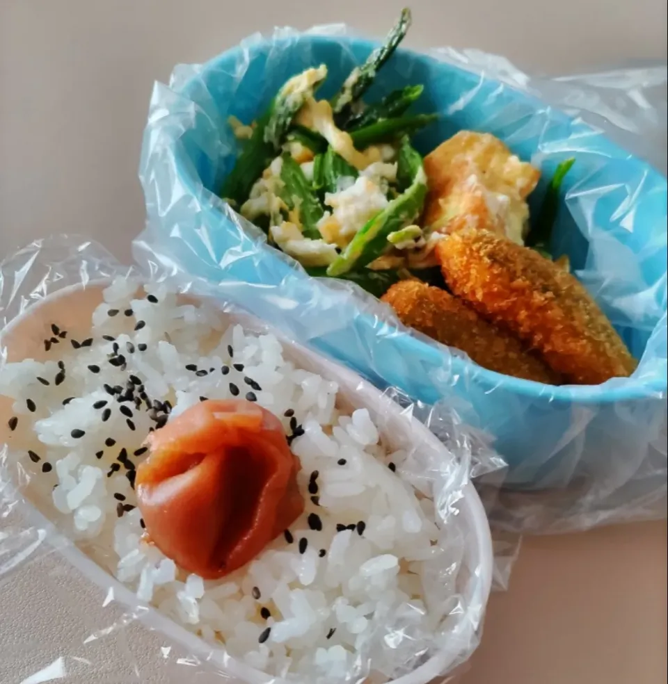 Snapdishの料理写真:3/1 派遣かーちゃん弁当|けろよんさん