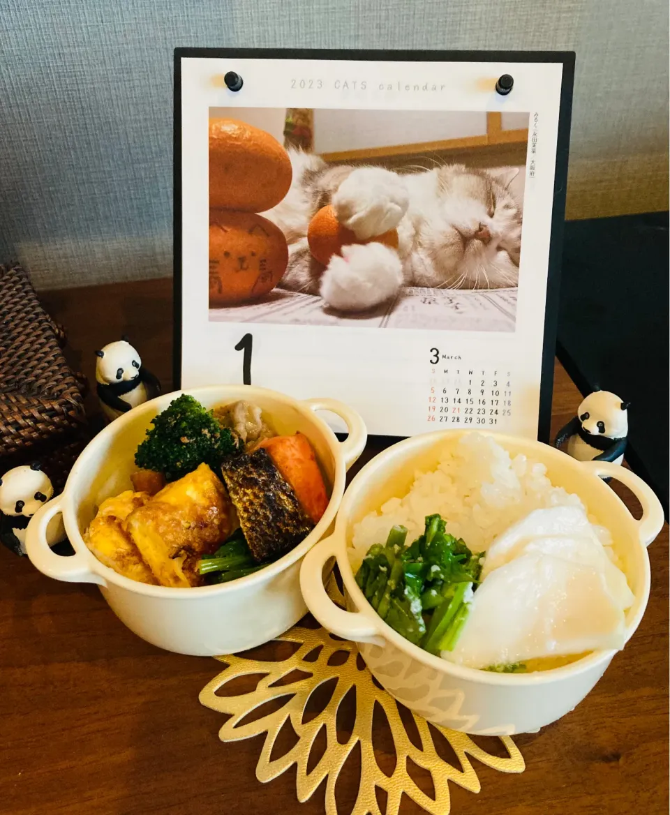 Snapdishの料理写真:20230301🍱今日の旦那さん弁当🍱|akiyo22さん