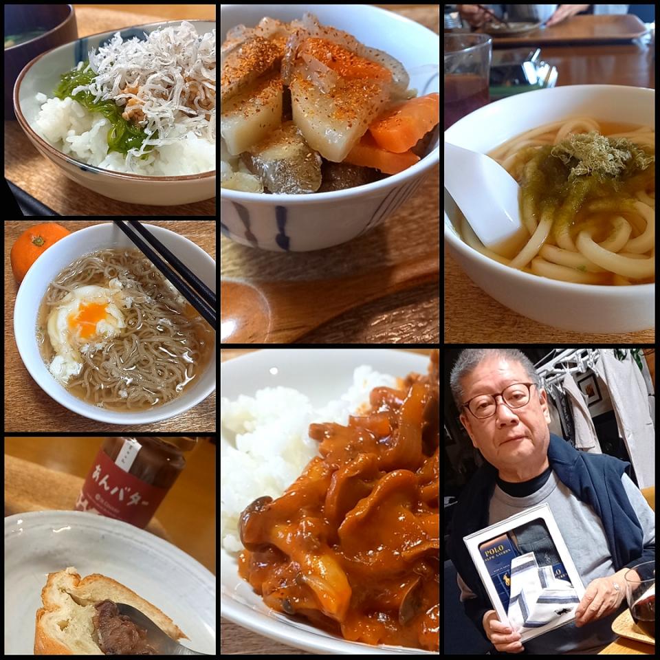 実家での朝or昼ごはんこんなんですﾒｼ