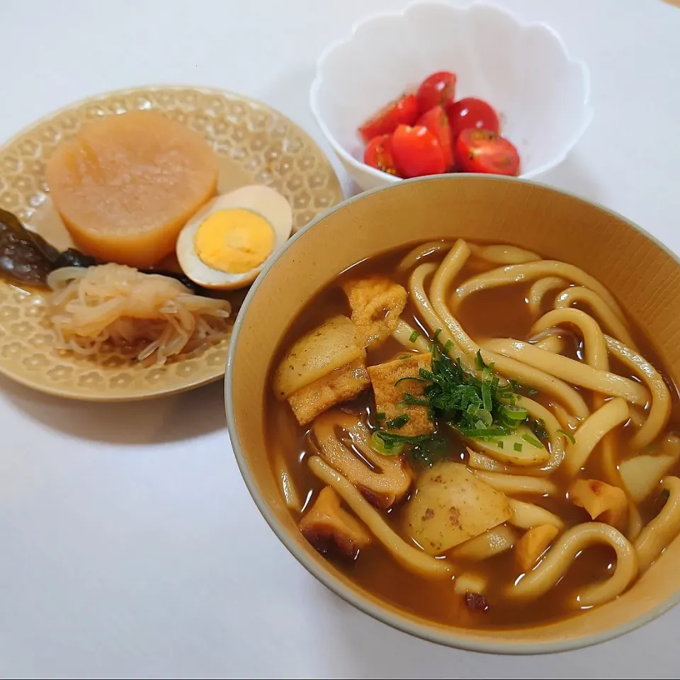 おでんリメイク☆和風カレーうどん|郁さん