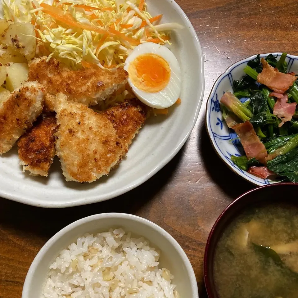 Snapdishの料理写真:ささみのパン粉焼き|ななごさん