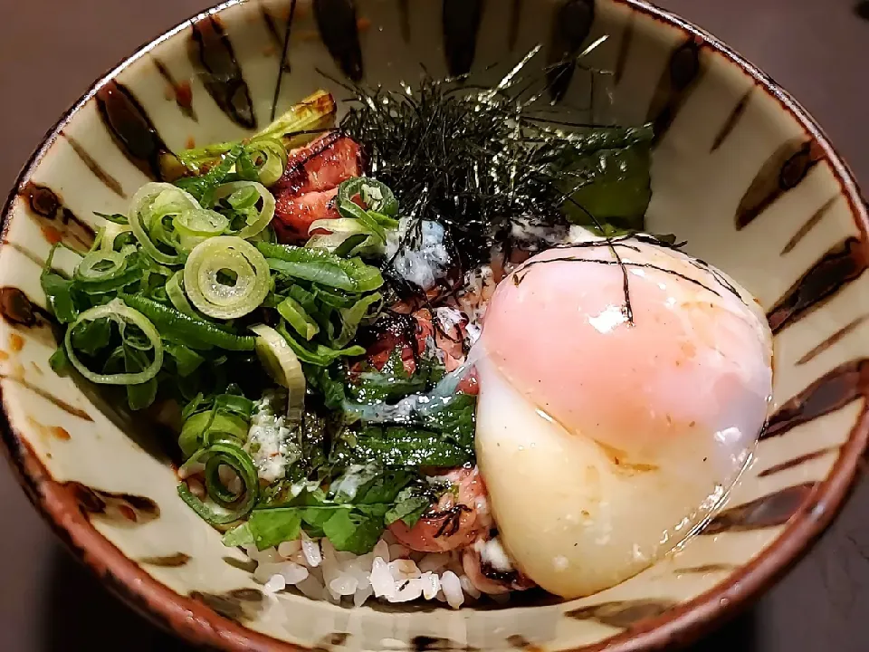 焼鳥丼半熟玉子のっけ|あさ香 守口店さん