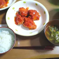 今日の晩ごはん|かめ吉くんさん