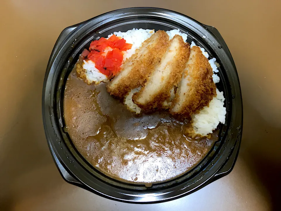 P カツカレー弁当|ばーさんさん