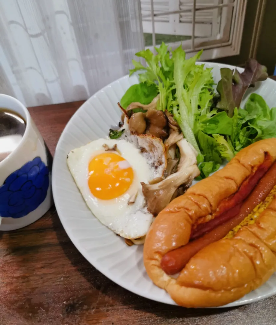 Snapdishの料理写真:朝ごパン👌グ〜です😀|ペンギンさん