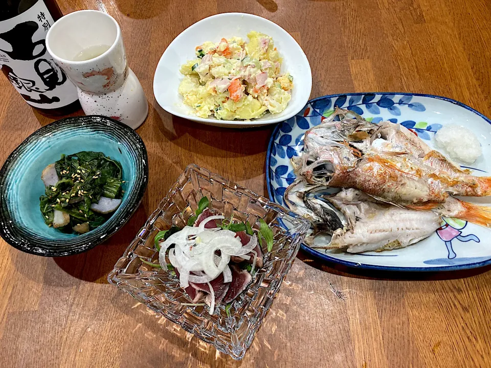 のどぐろ一夜干しの晩ご飯|sakuramochiさん