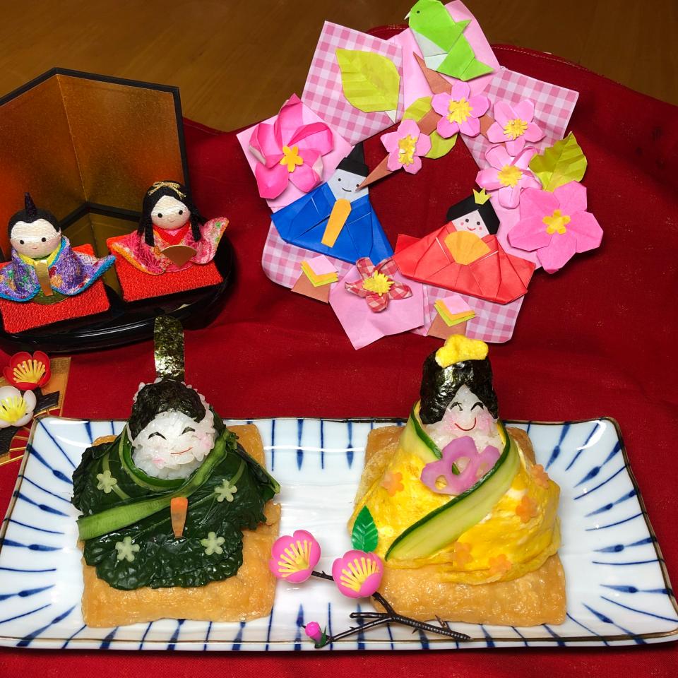 お雛様寿司🎎