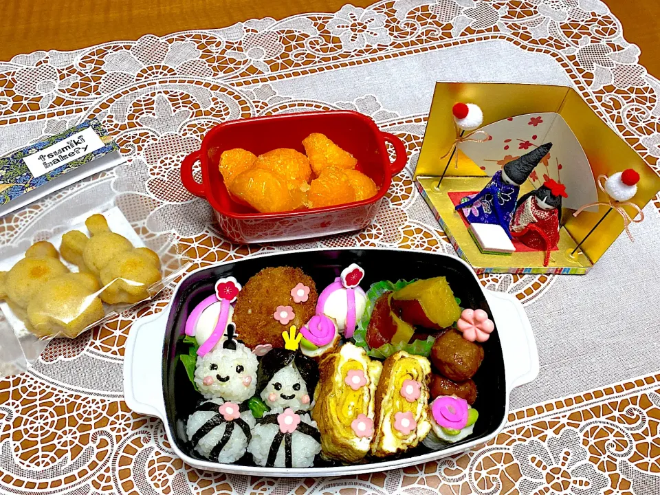 5023.3.3のひなまつり弁当🎎|makoさん