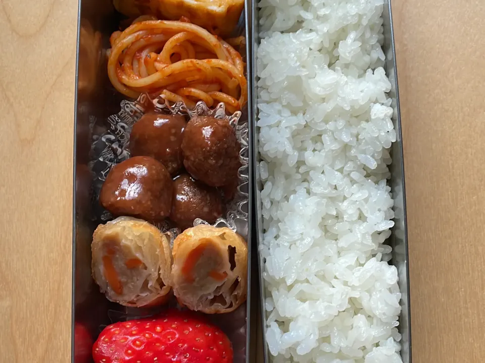 今日の中学生男子弁当🍱|はぴたさん