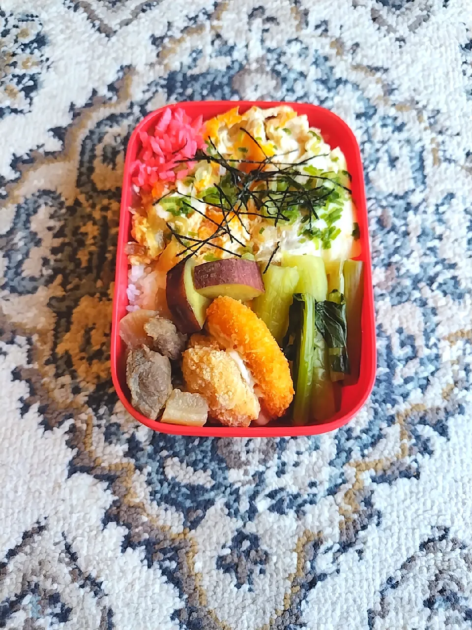 Snapdishの料理写真:わたしの残り物弁当🎵 2023.3.3|mayumiさん