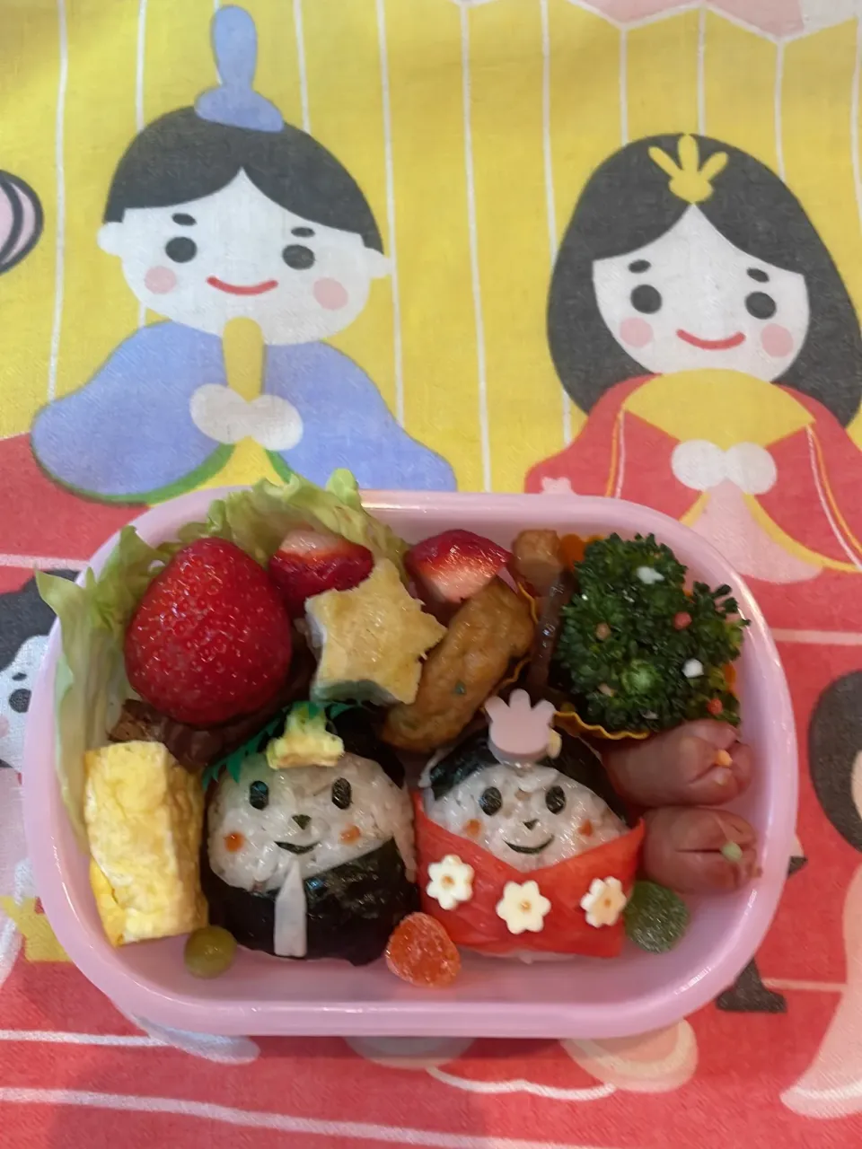 簡単お雛様のお弁当★ひな祭り料理★|リリさん