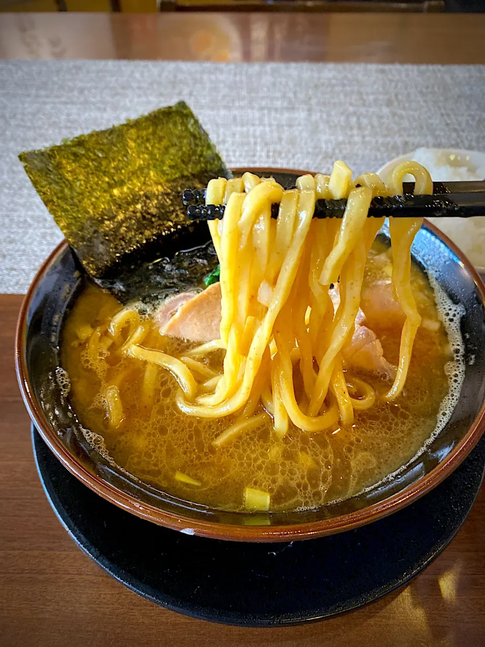 極太麺の醤油とんこつ|髙野泰朋さん