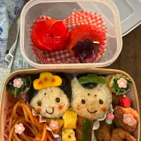 Snapdishの料理写真:ひな祭りdeお弁当|ともさん