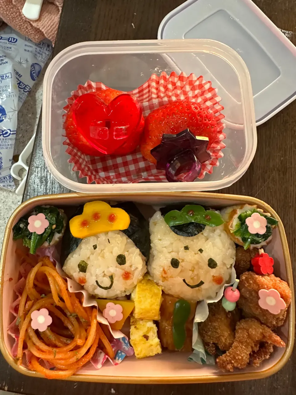 Snapdishの料理写真:ひな祭りdeお弁当|ともさん