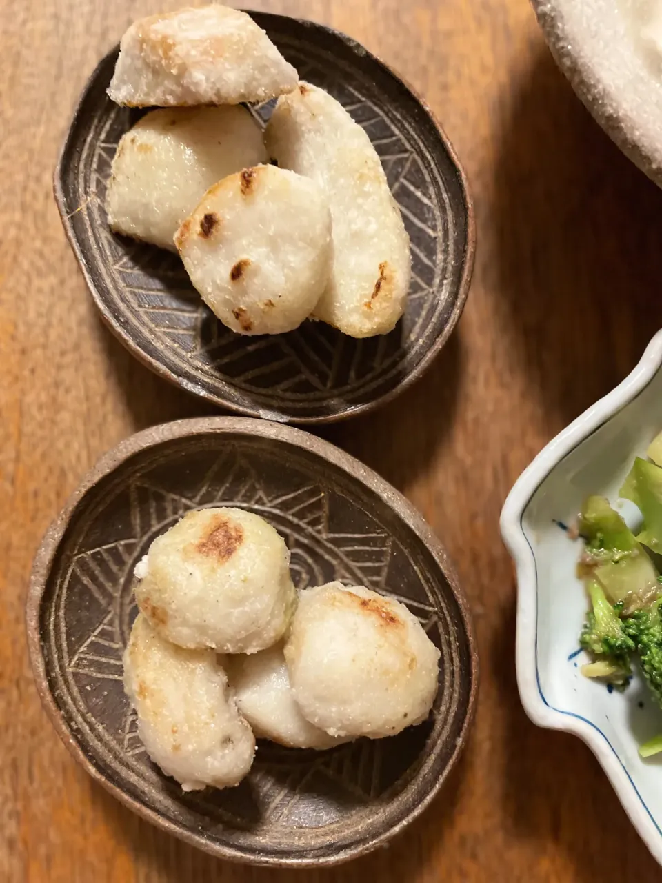 レンチン里芋の片栗粉焼き塩パラリ|sonokoさん