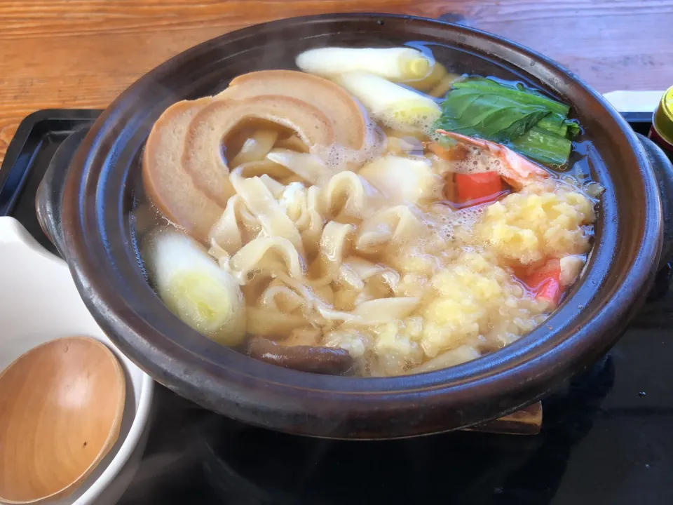 障がい者B型就労むげんの鍋焼きうどん|Ohanaさん