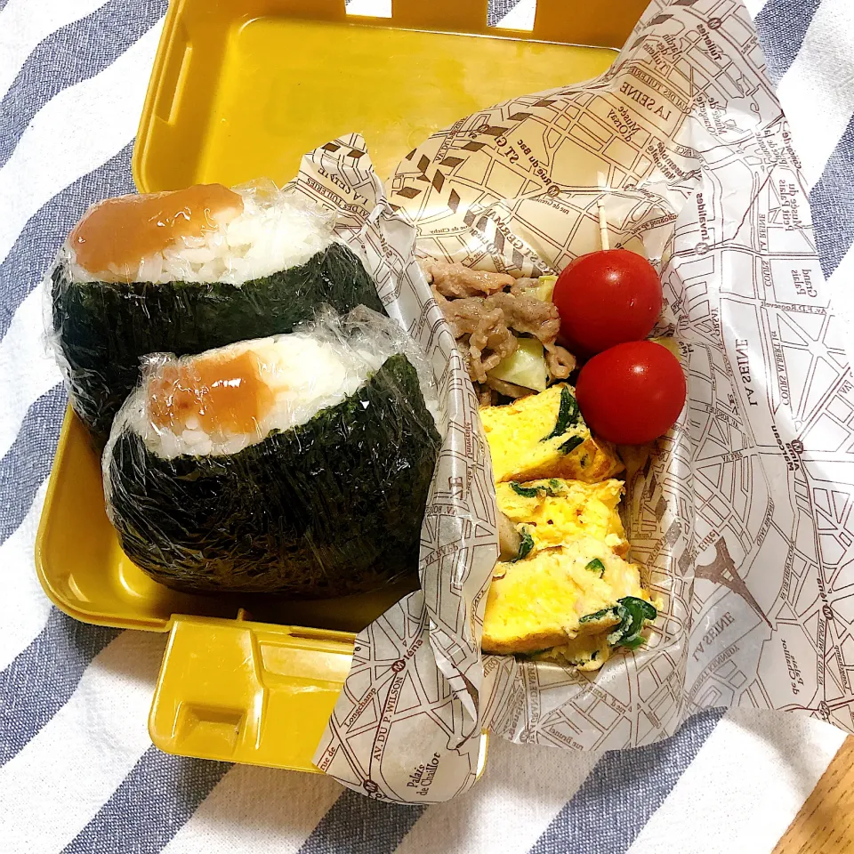 Snapdishの料理写真:三男男子高校生弁当|mickyさん