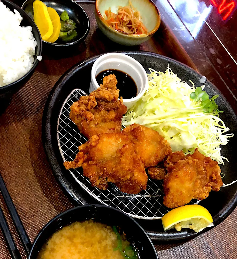 長州どりの唐揚げ定食|藤本 ひろきさん