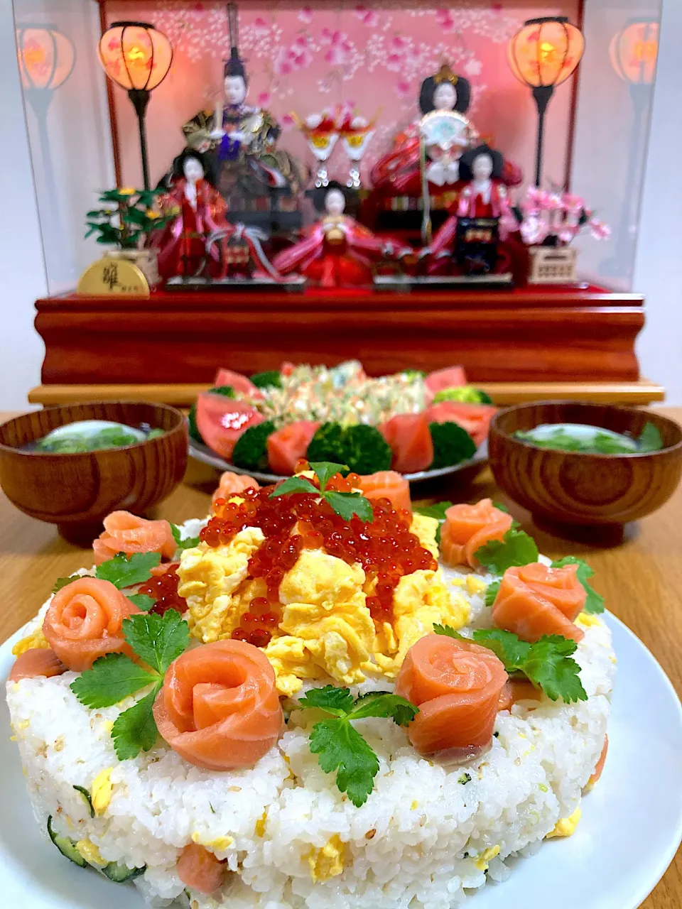 ＊ひな祭り🎎夕飯＊|＊抹茶＊さん