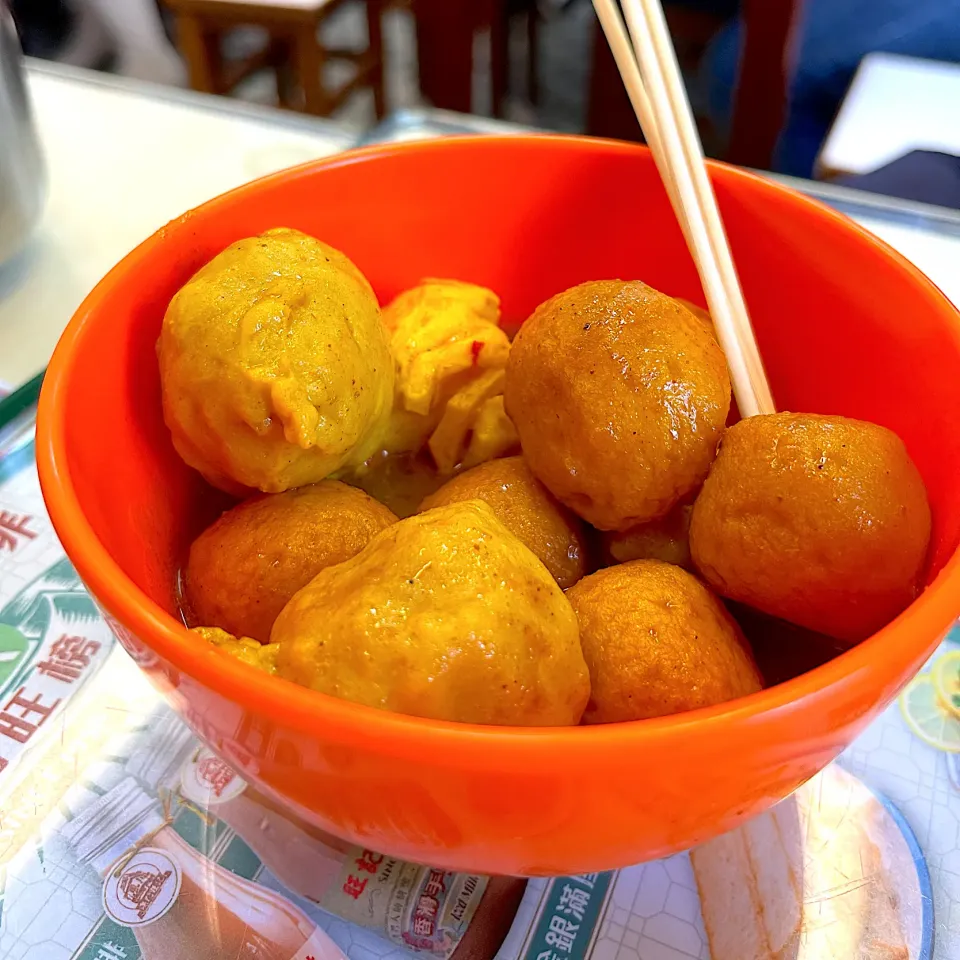 Fish balls and siu mai|skyblueさん