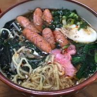 マルちゃん正麺🍜、醤油味❗️(｡･ω･｡)✨