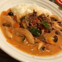 とんちんさんの料理 超簡単15分で絶品ビーフストロガノフ
