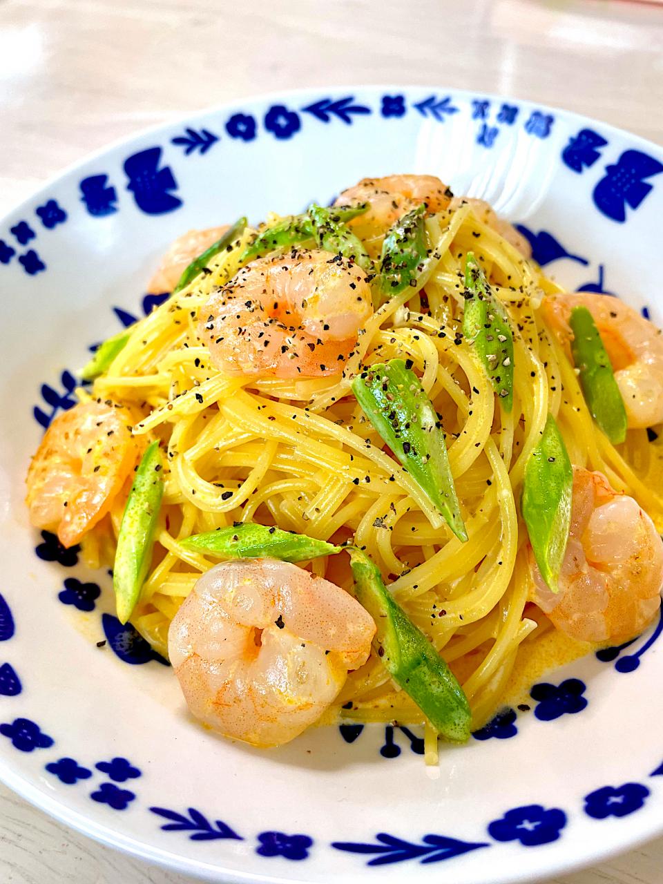 ウニバターのクリームパスタ