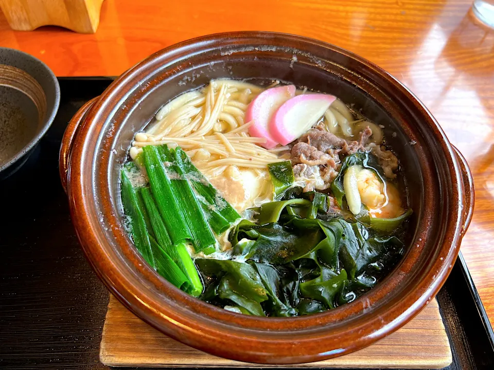 今日のランチは、鍋焼きうどん🍲|yokoさん