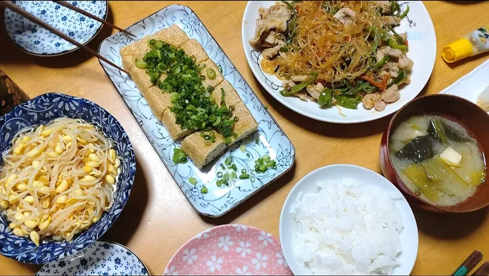 Snapdishの料理写真:晩ごはん|しまだ ちえこさん