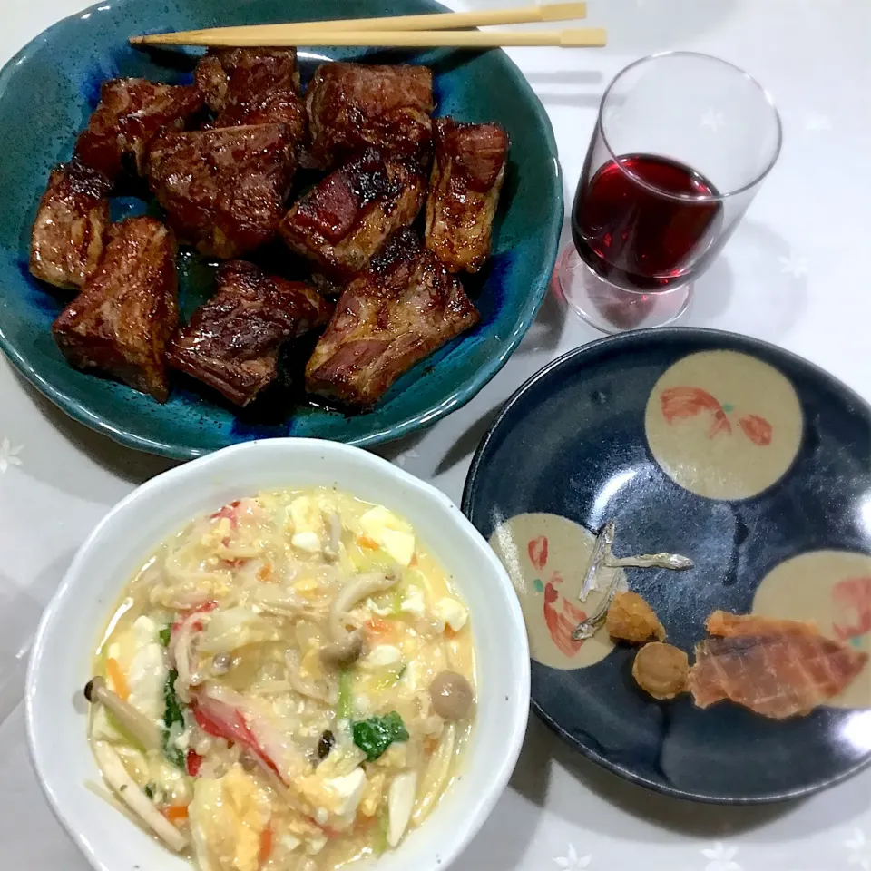 Snapdishの料理写真:スペアリブのグリル焼き|Yukikoさん