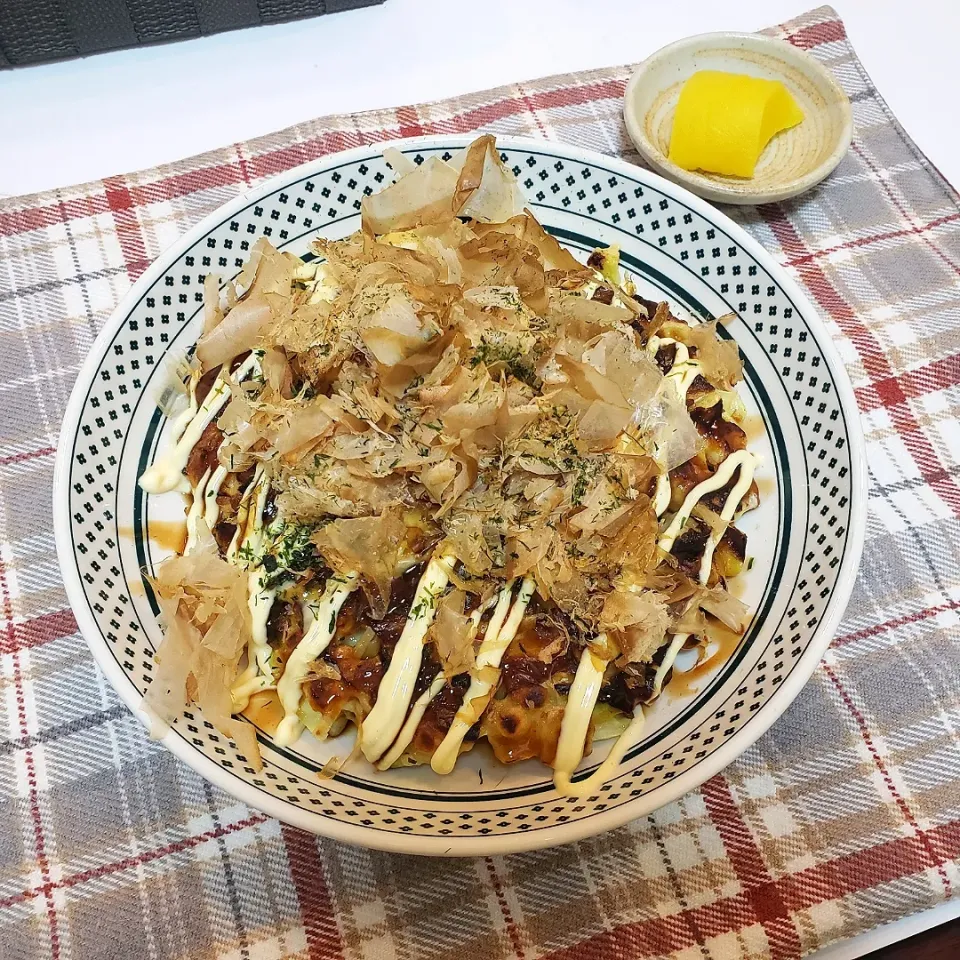 ひとり暮らしの夜ご飯
お好み焼き|keeijnsさん