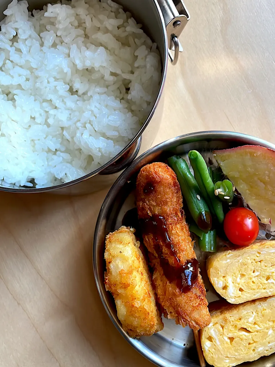 今日の中学生男子弁当🍱|はぴたさん