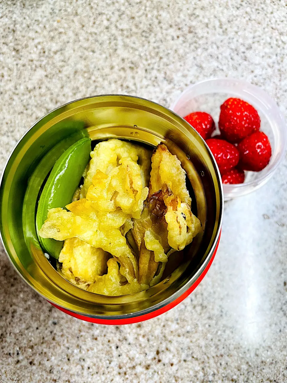 小学生弁当🍙天丼🍤|えみさん