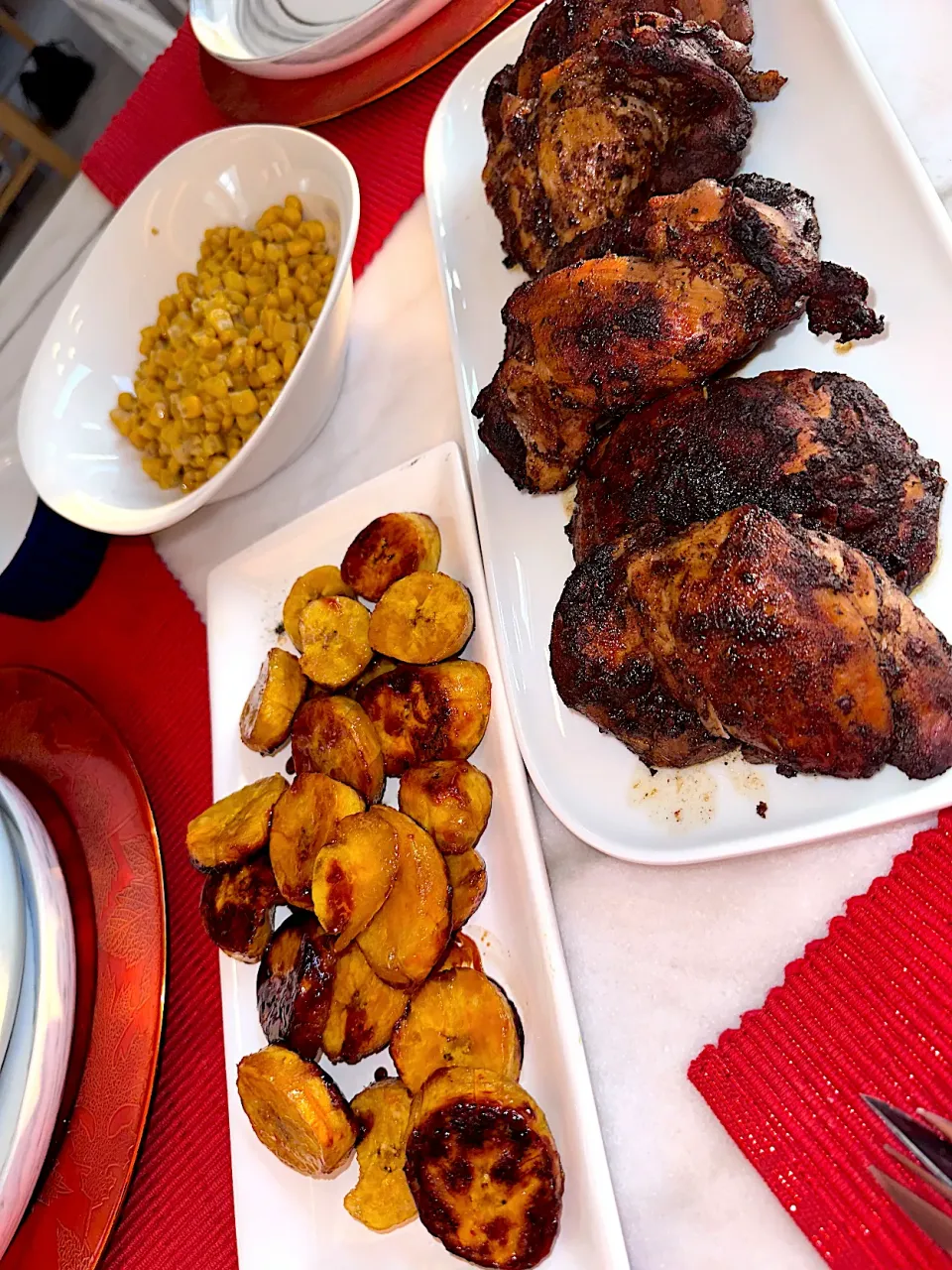 Jerk Chicken and sweet Plantains|Tawanjaさん