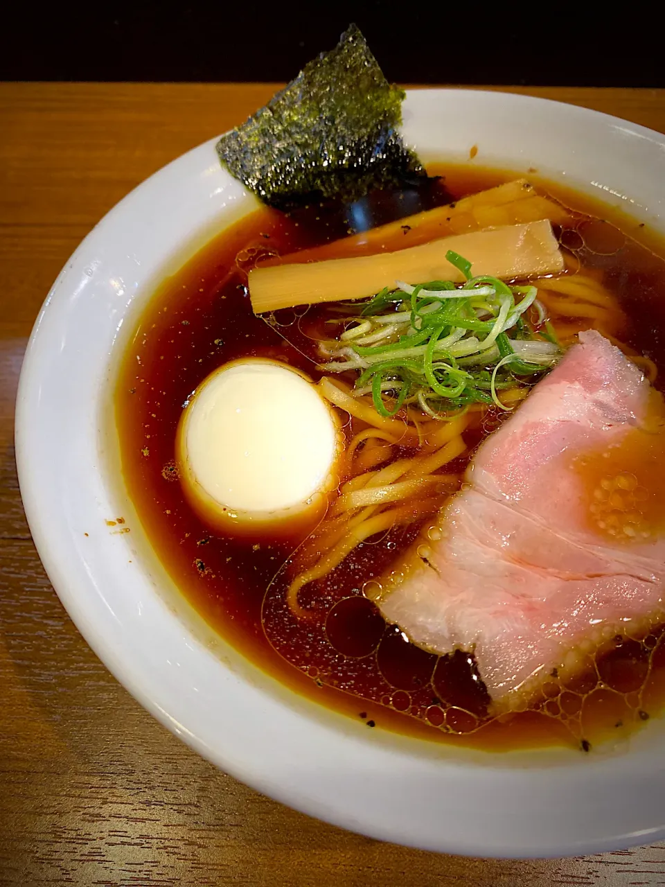 木桶仕込みの鶏醤油らぁ麺|髙野泰朋さん