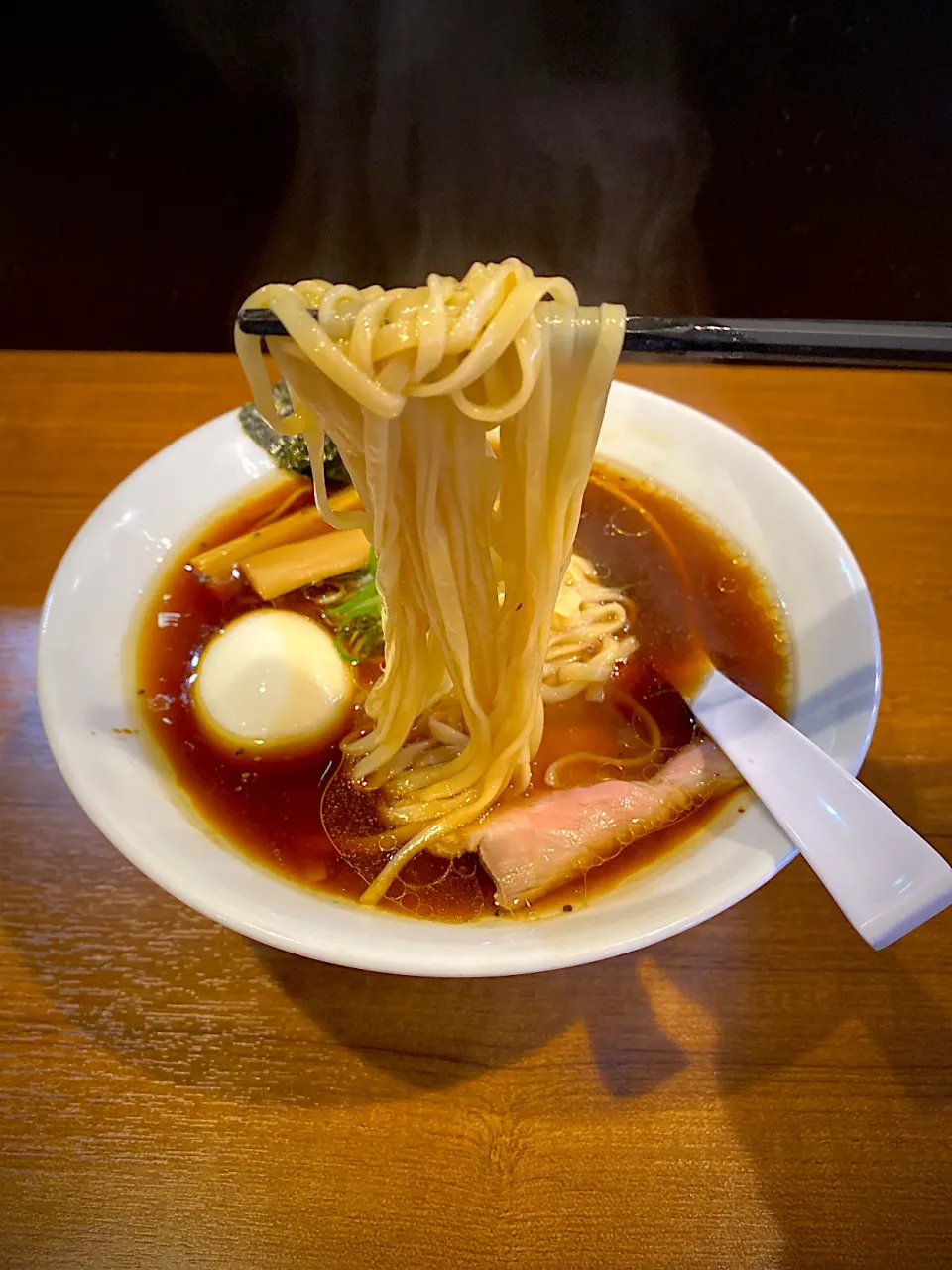 木桶仕込みの鶏醤油らぁ麺|髙野泰朋さん