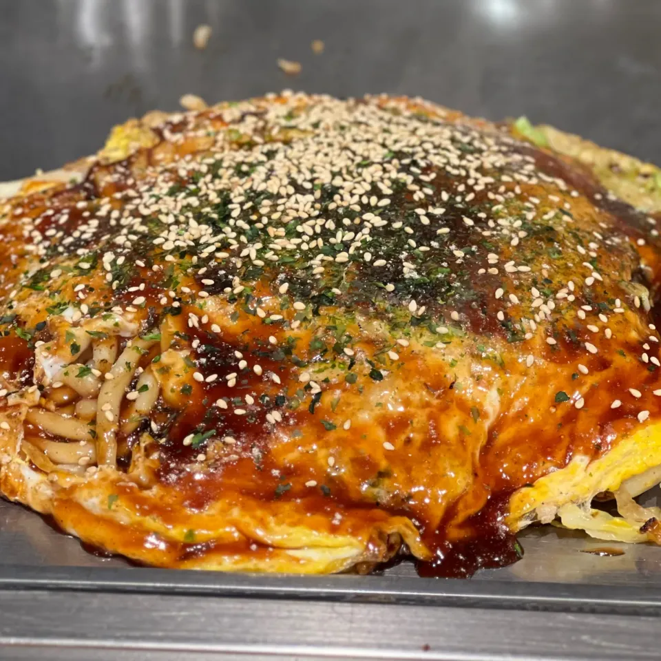 勝ちゃん　肉玉うどん（お好み焼き）|ddr3rdmixさん