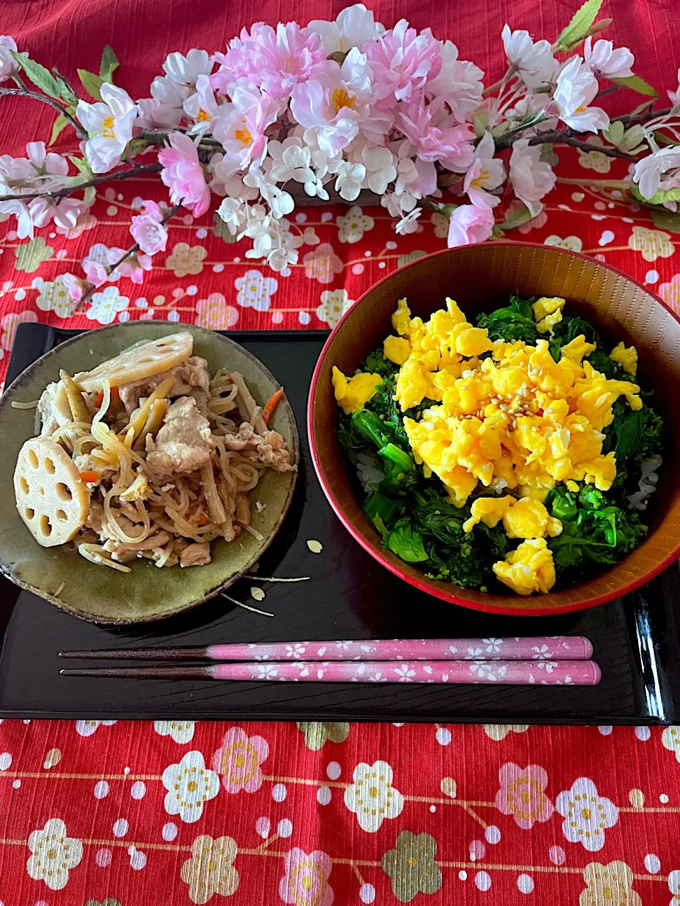 アッチさんの料理 菜の花ごはん|いっちゃんさん